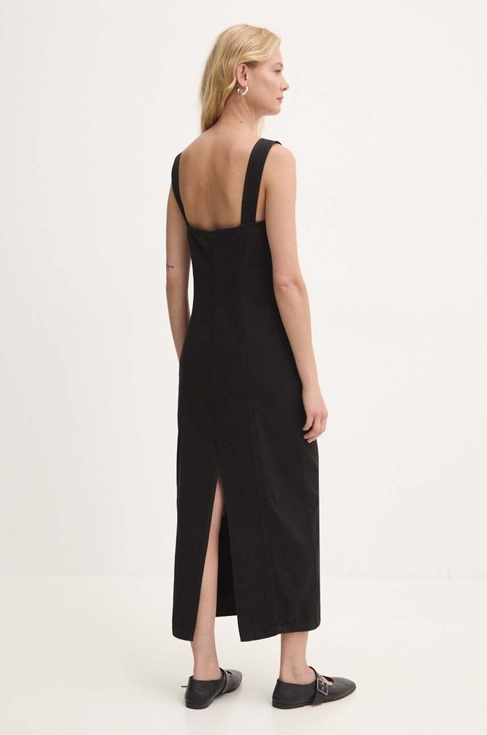 Odzież Answear.LAB sukienka jeansowa 2597.ijs czarny