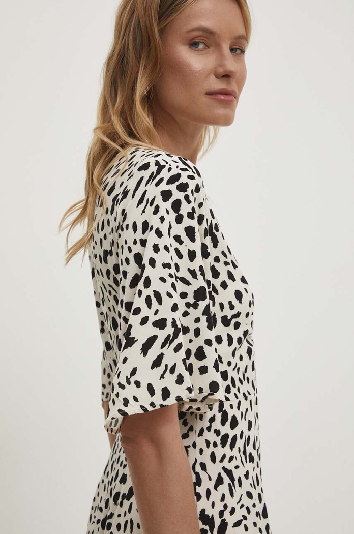 Answear Lab rochie bej 6365.2.tjs