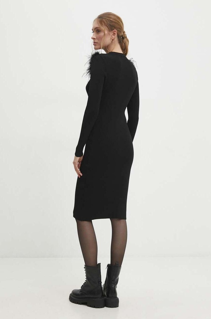 Îmbrăcăminte Answear Lab rochie SWPE329BL.HWK negru
