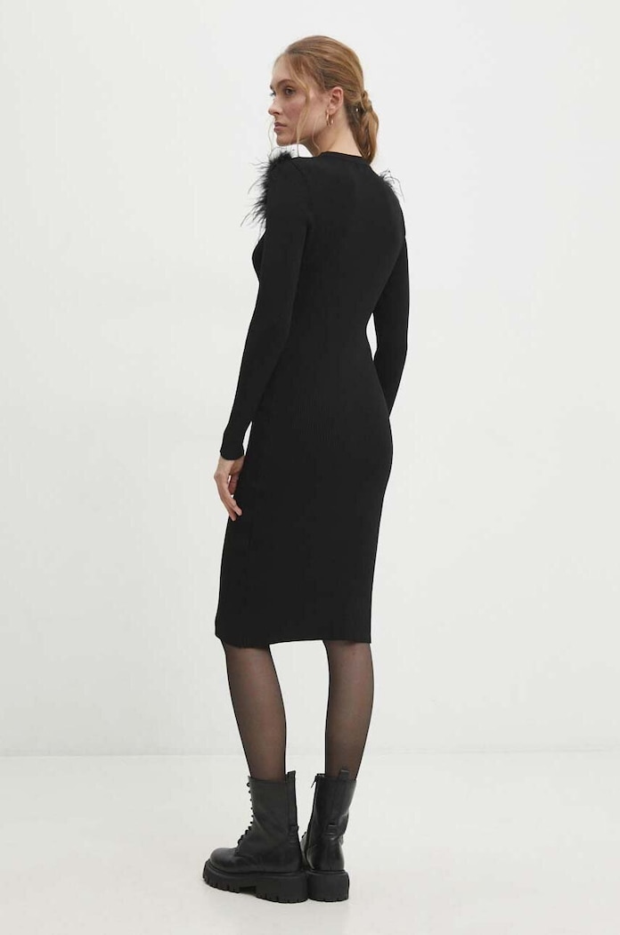 Îmbrăcăminte Answear Lab rochie SWPE329BL.HWK negru