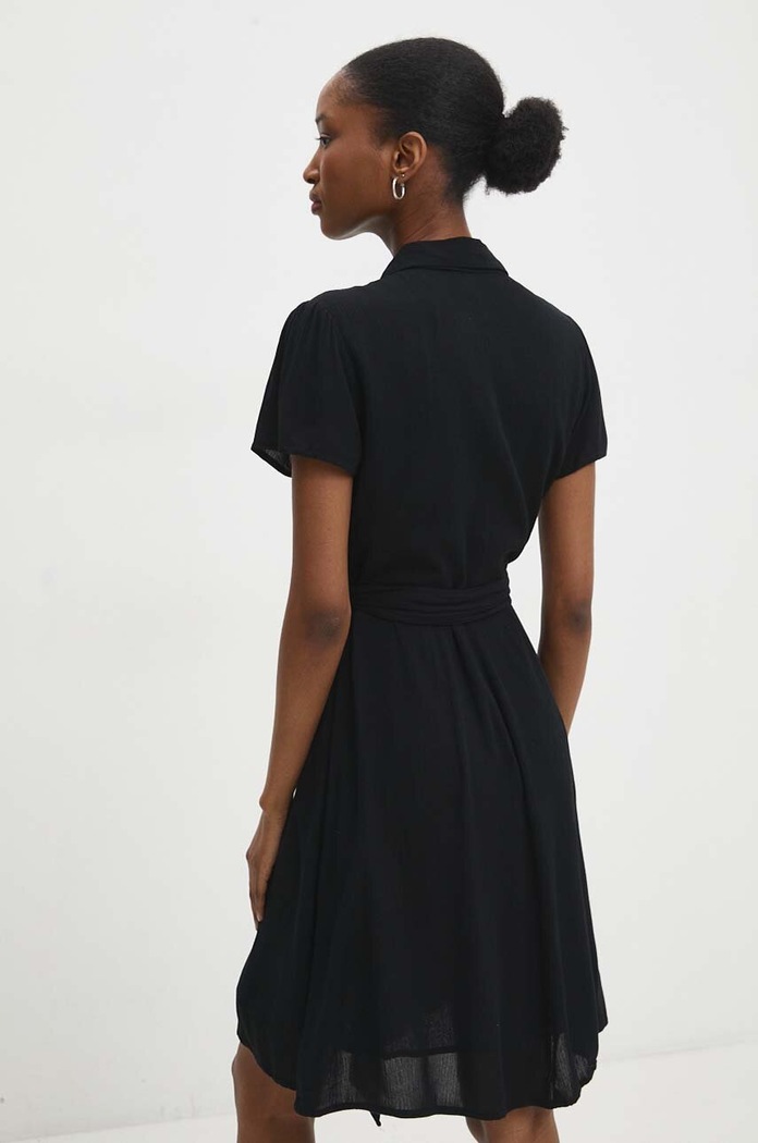 Îmbrăcăminte Answear Lab rochie barbara.short.FKK negru