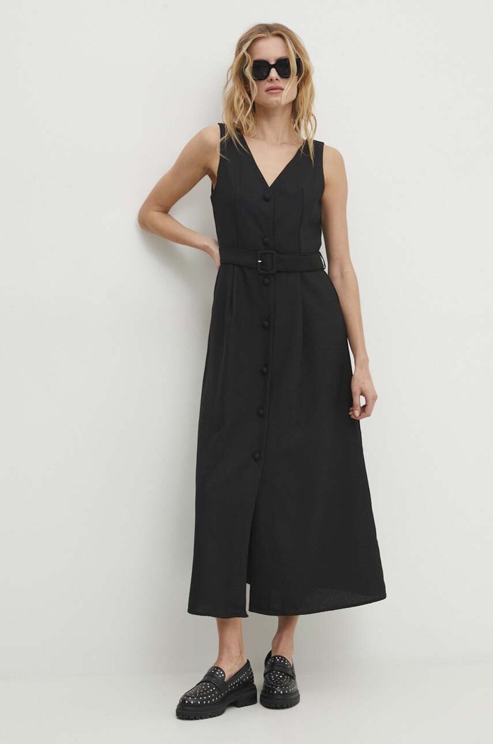 Answear.LAB sukienka casual czarny 37227lr.FKK