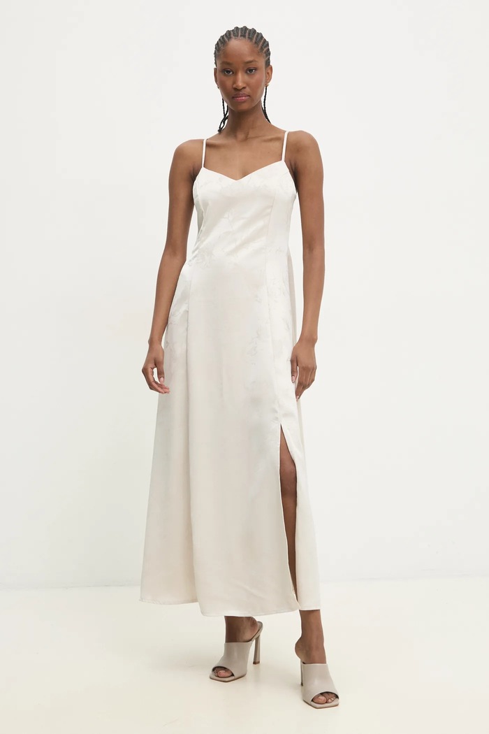 Answear Lab rochie 37168jr.FKK bej WW24