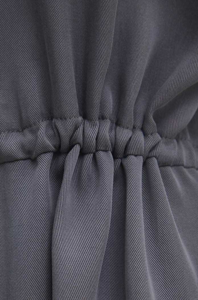 Answear Lab rochie 23ks013.tjs gri