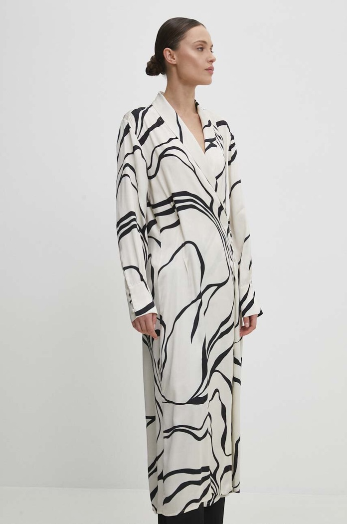 Answear Lab rochie midi bej 712.ijs