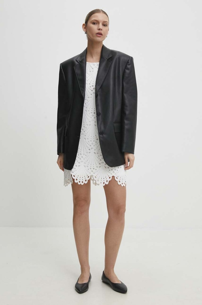 Answear Lab rochie 80719.1.FKK alb WW24