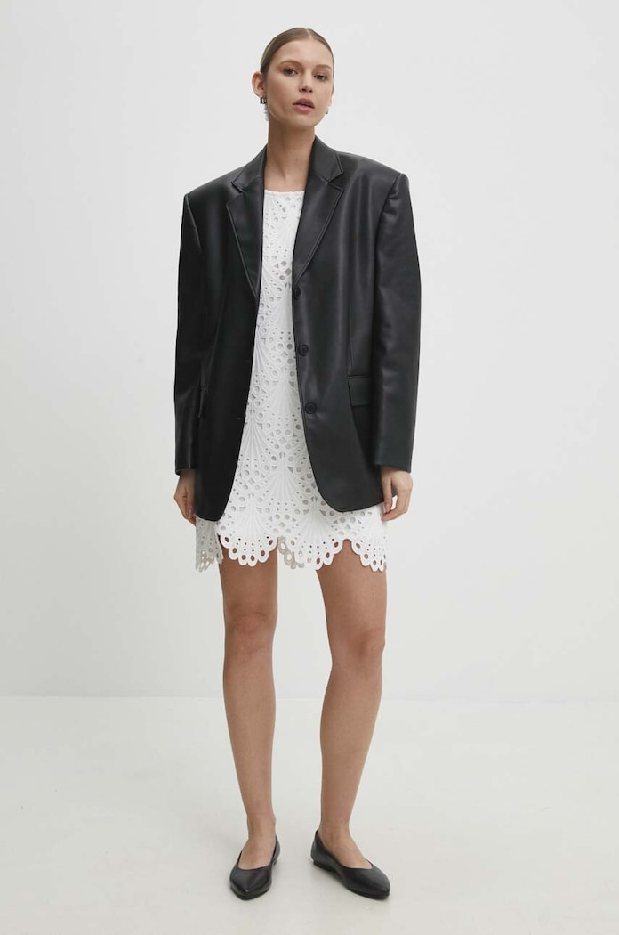 Answear Lab rochie 80719.1.FKK alb WW24
