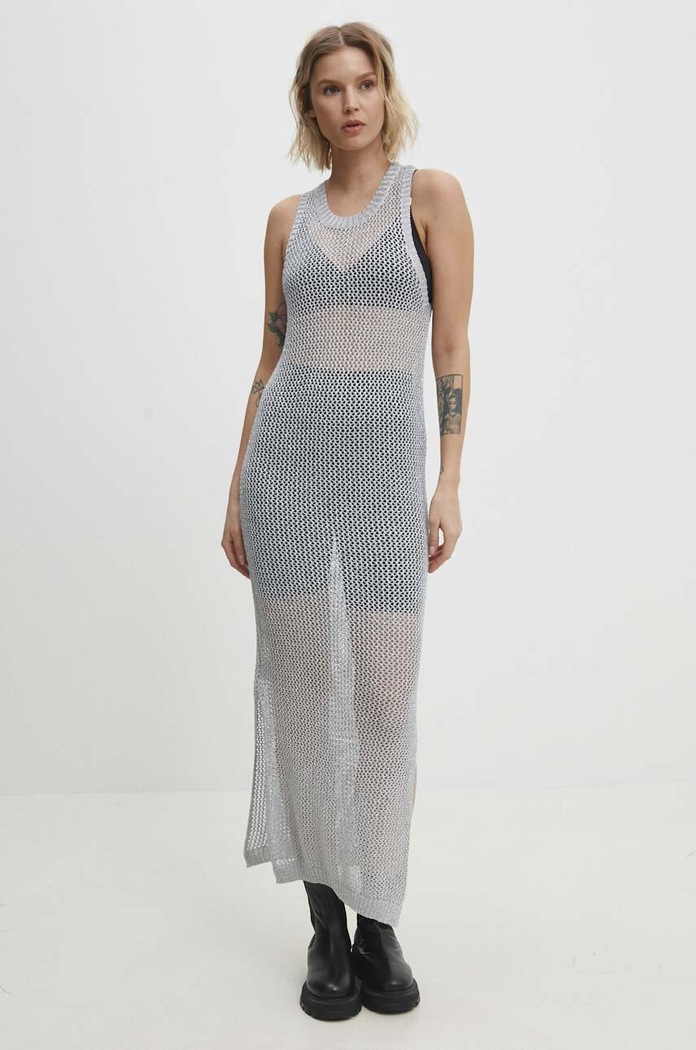Îmbrăcăminte Answear Lab rochie P220222.HWK argintiu
