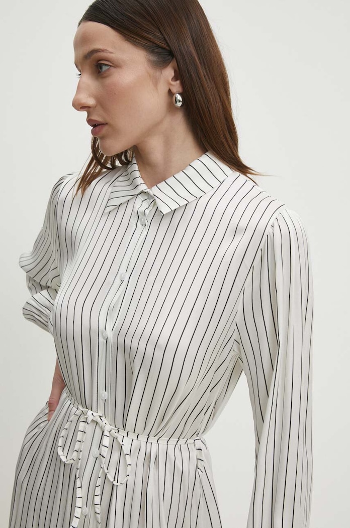 Answear Lab rochie 2539.ijs alb