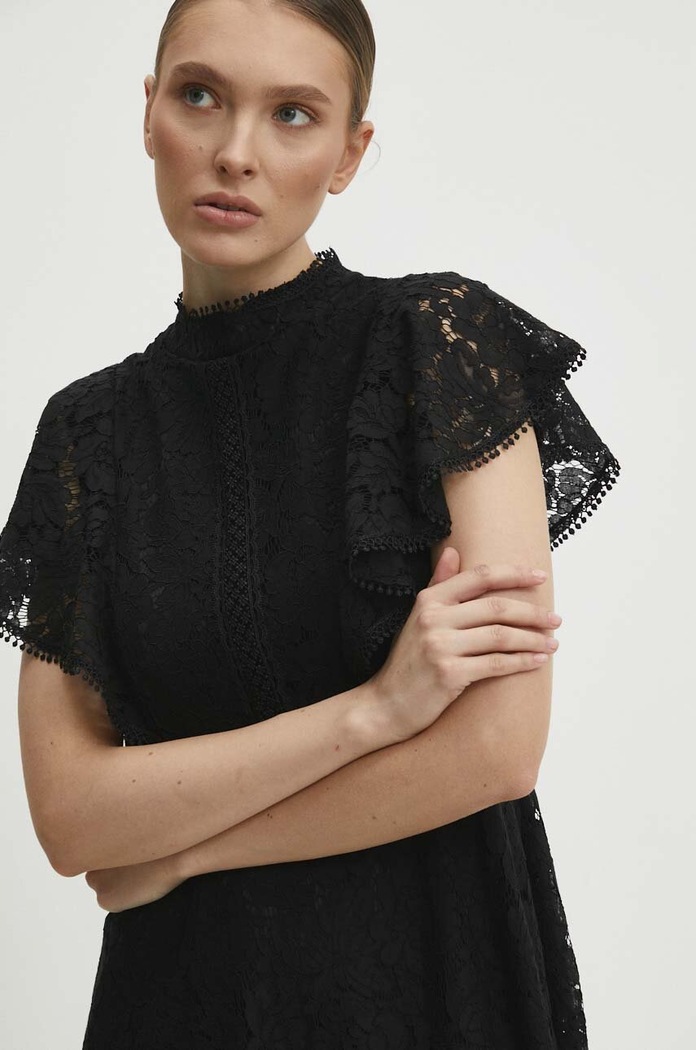 Îmbrăcăminte Answear Lab rochie 2185..ikk negru