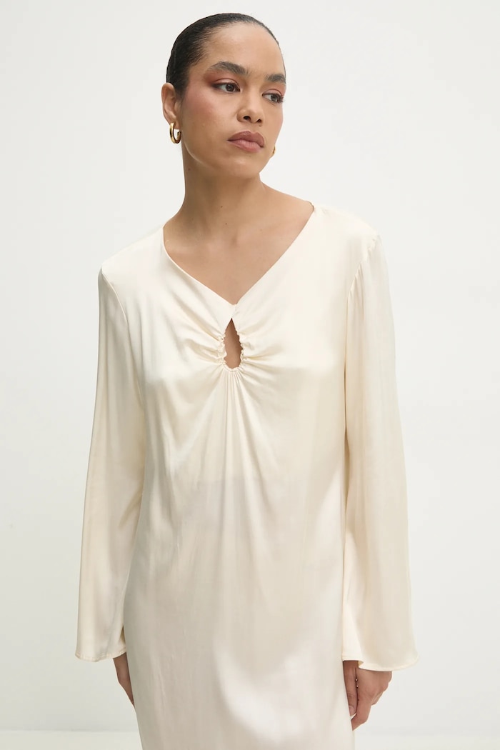 Φόρεμα Answear.LAB d793240300.id μπεζ WW24