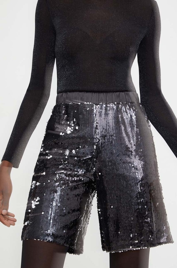 Къс панталон Answear Lab E4712.FKK черен WW24