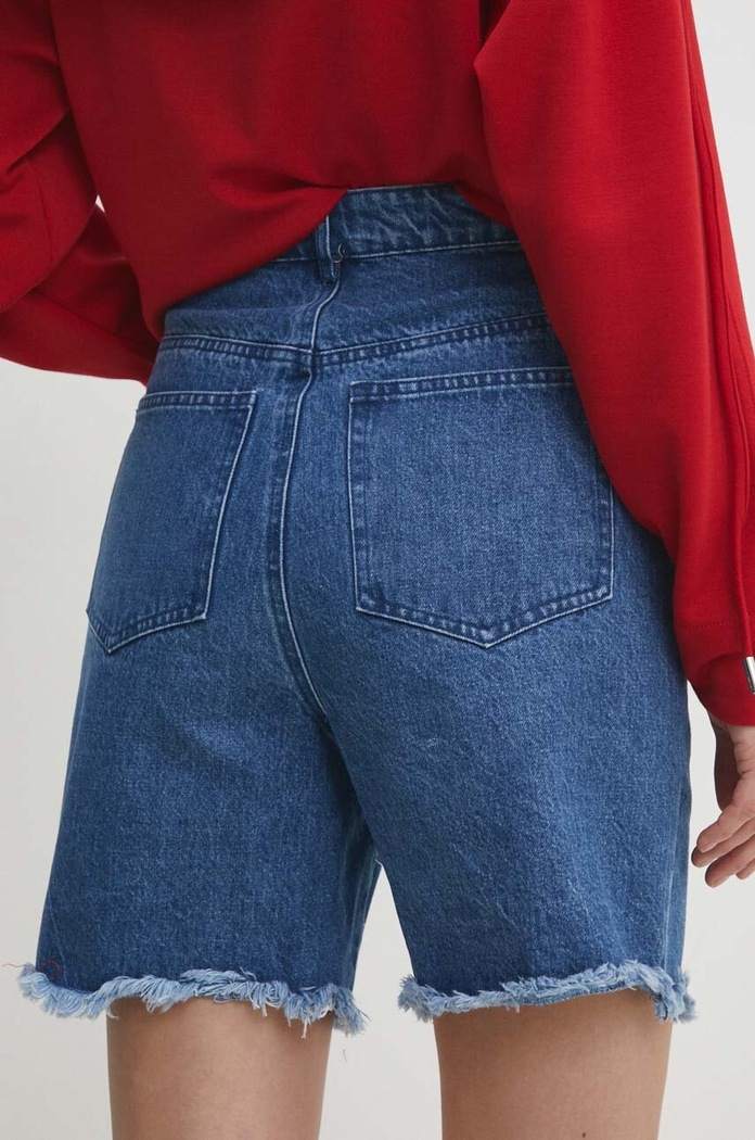 Îmbrăcăminte Answear Lab pantaloni scurti jeans 5236.fjs albastru