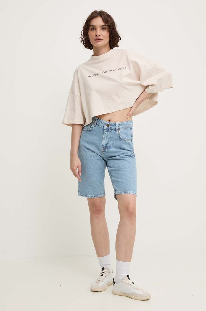 Answear.LAB szorty jeansowe 3046.TWK niebieski WW24