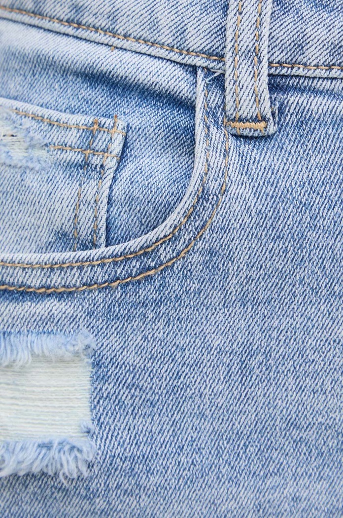 Answear.LAB szorty jeansowe FG507.1hh niebieski