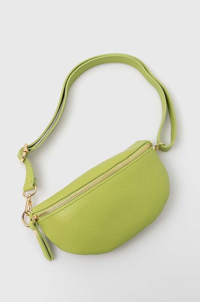 Answear Lab borseta de piele 565.HKK verde WW25