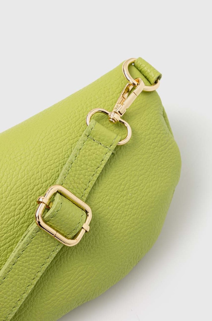 Accesorii Answear Lab borseta de piele 565.HKK verde