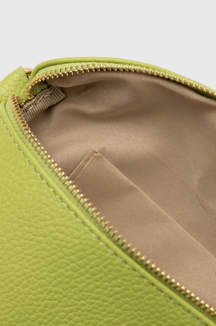 Answear Lab borseta de piele verde 565.HKK