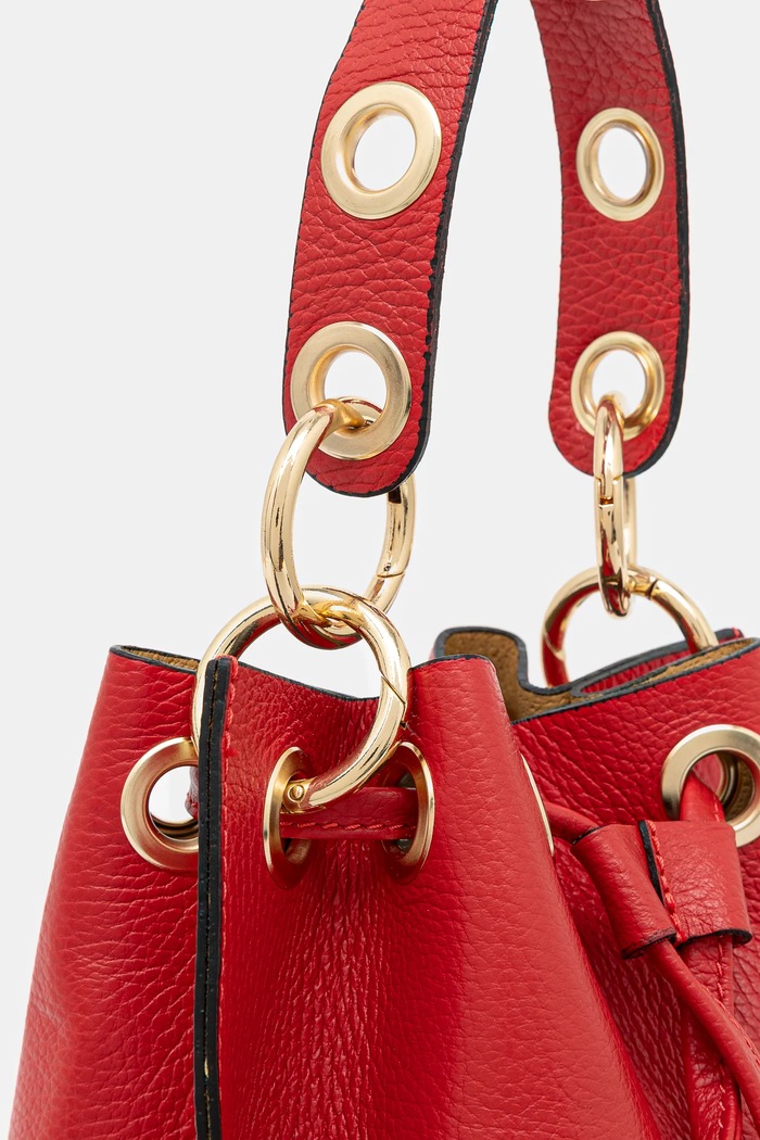 Accesorii Answear Lab poseta de piele 926.HKK rosu