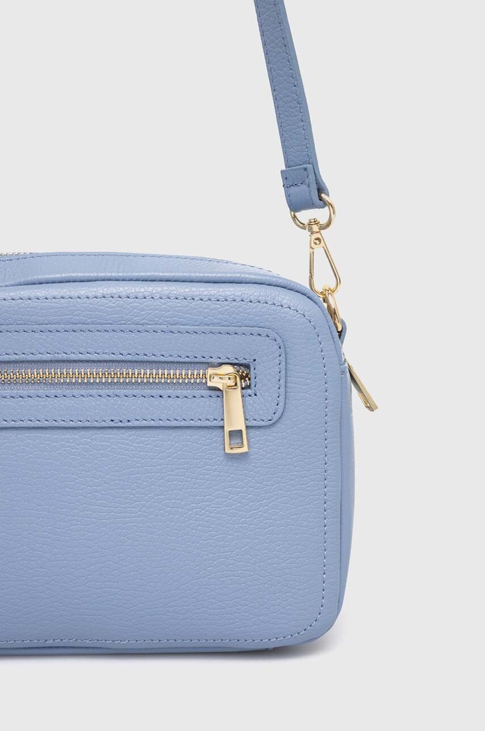 Accesorii Answear Lab poseta de piele 380.fkk albastru