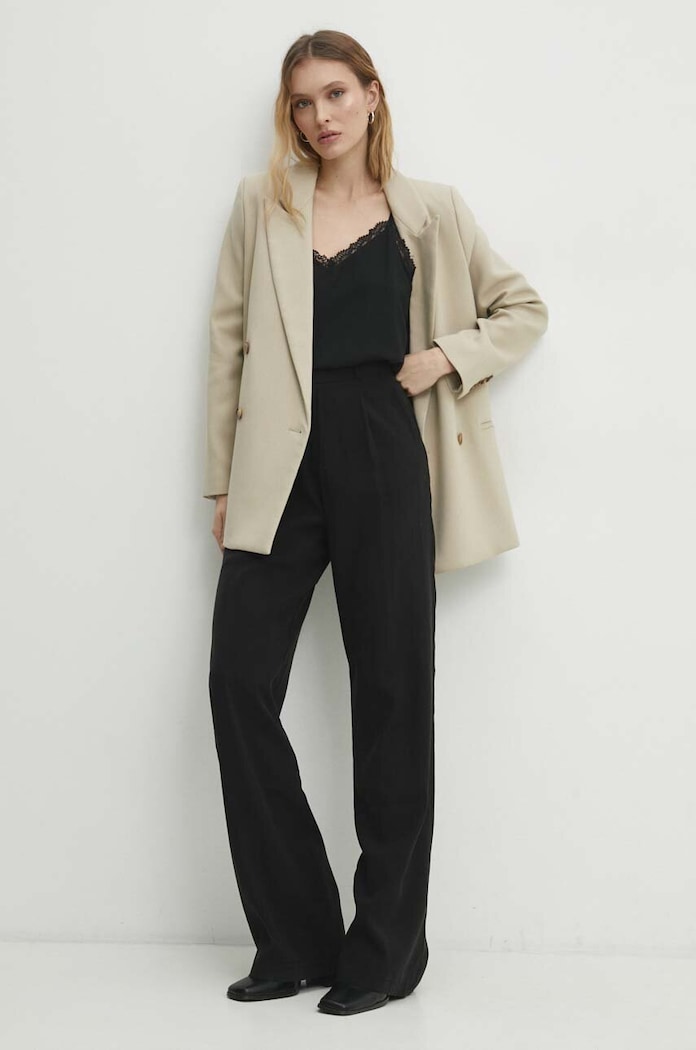 Ruházat Answear.LAB top mj78852.FKK fekete