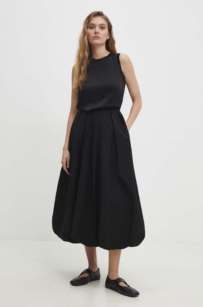 Answear.LAB top mo130.ikk czarny WW24
