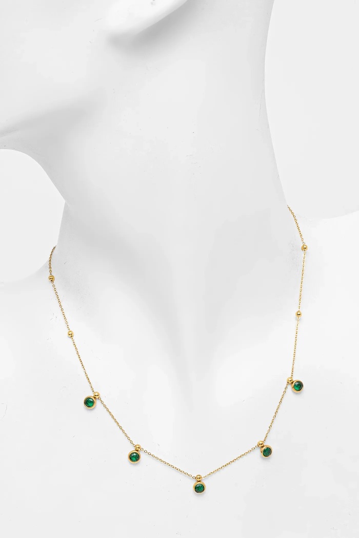 Accesorii Answear Lab colier si bratara 32183.32182.fos verde