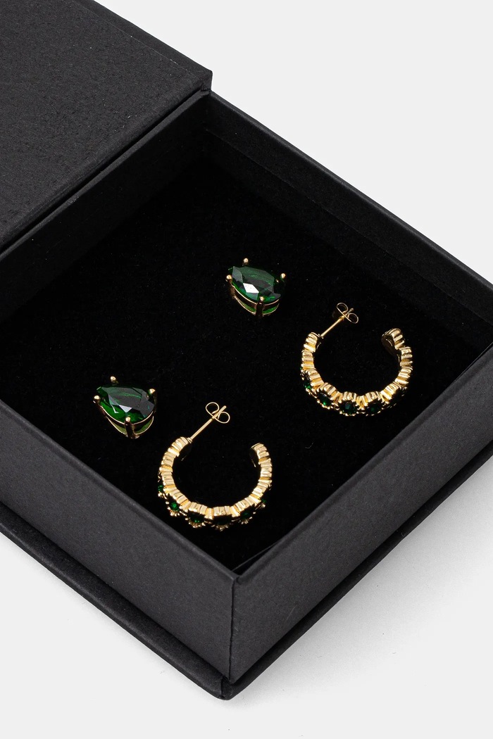 Accesorii Answear Lab cercei 2-pack BO07.BO08.fms verde