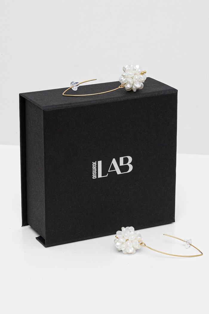 Accesorii Answear.LAB Answear Lab cercei Y00578.HWK alb