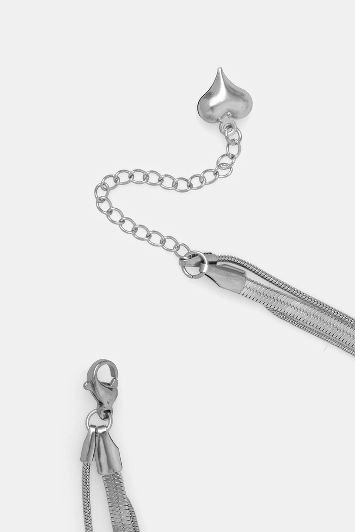Accesorii Answear Lab colier 1231.CMS argintiu