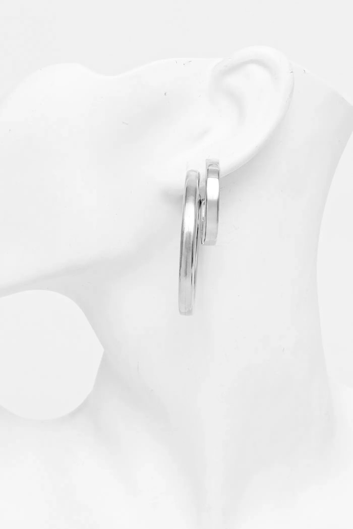 Naušnice Answear.LAB 2-pack srebrna D5724.D5722.hms