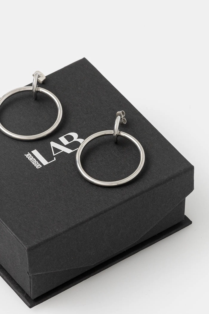 Accesorii Answear.LAB Answear Lab cercei D2128.hms argintiu