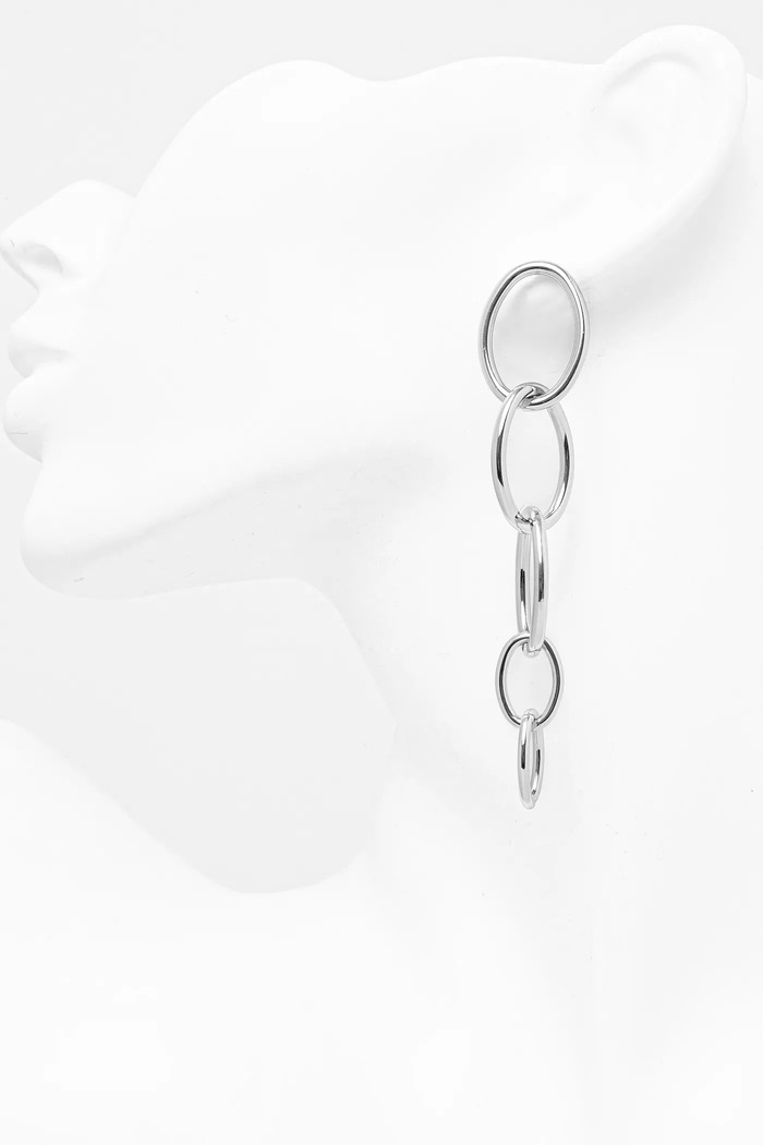 Answear.LAB kolczyki srebrny 60039.hos