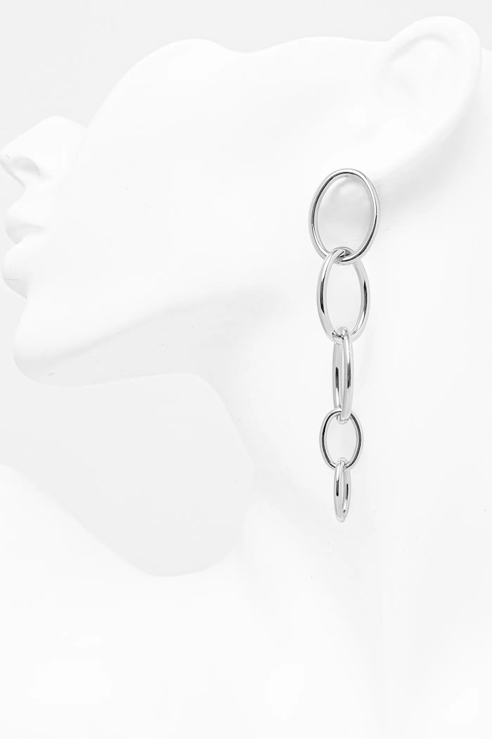 Answear.LAB kolczyki srebrny 60039.hos