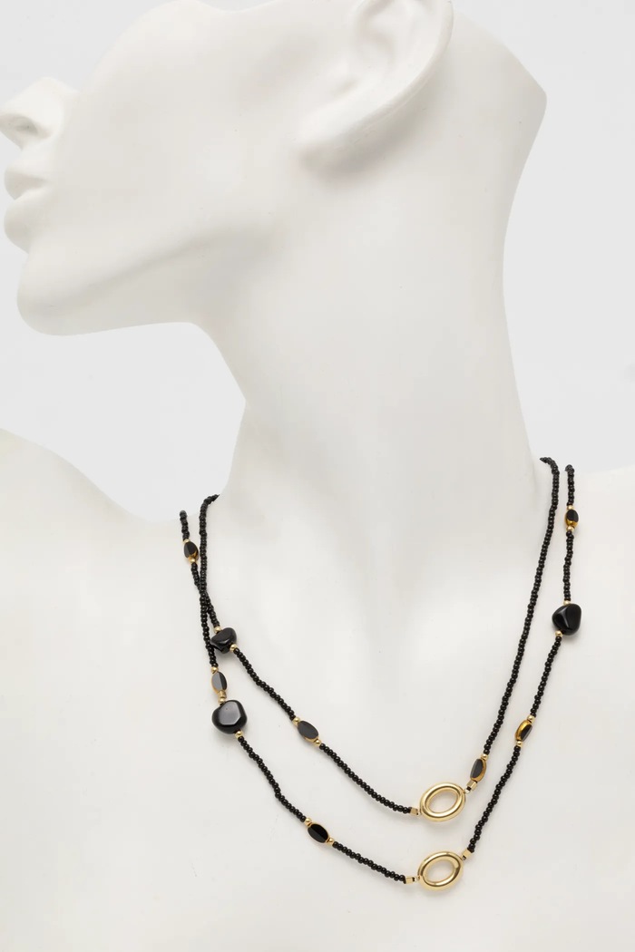 Answear.LAB naszyjnik czarny 32244.fos