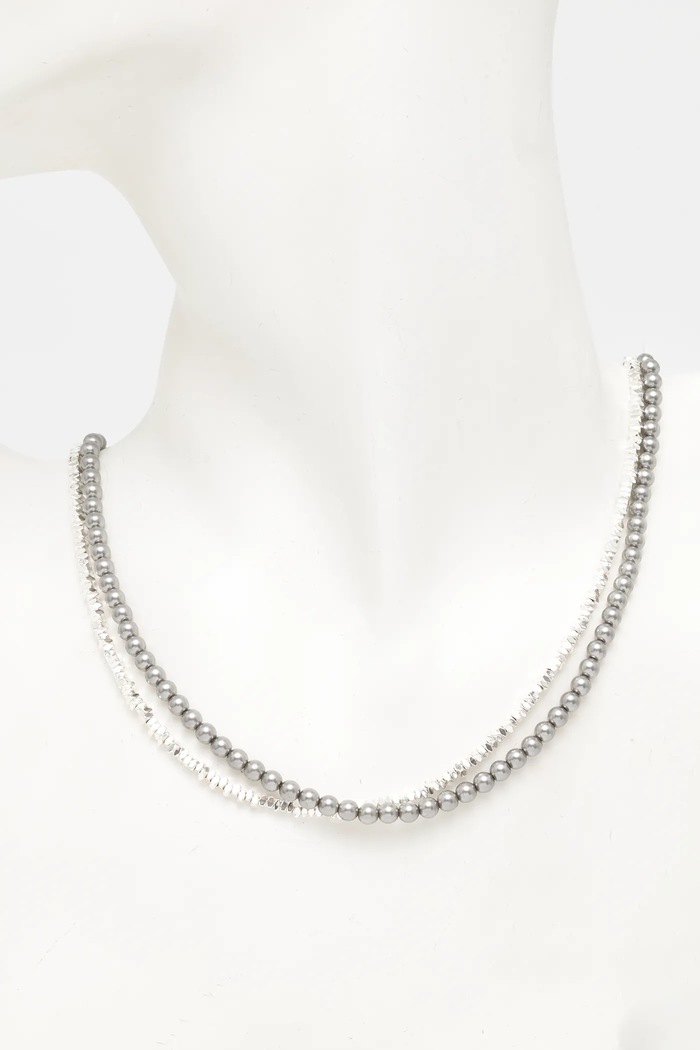 Accesorii Answear Lab colier 1328.CMS argintiu