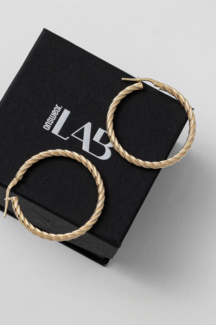 Answear Lab cercei de argint 38509.hos aur WW25