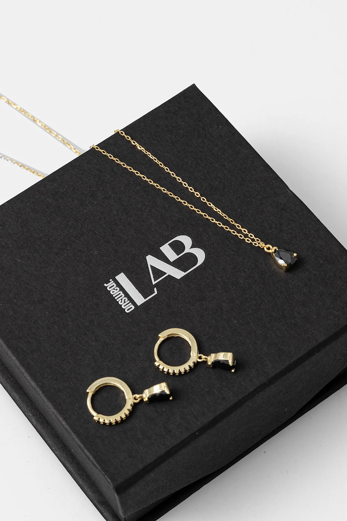Accesorii Answear.LAB Answear Lab colier si cercei din argint PGAR794.PPAC61N.hos aur