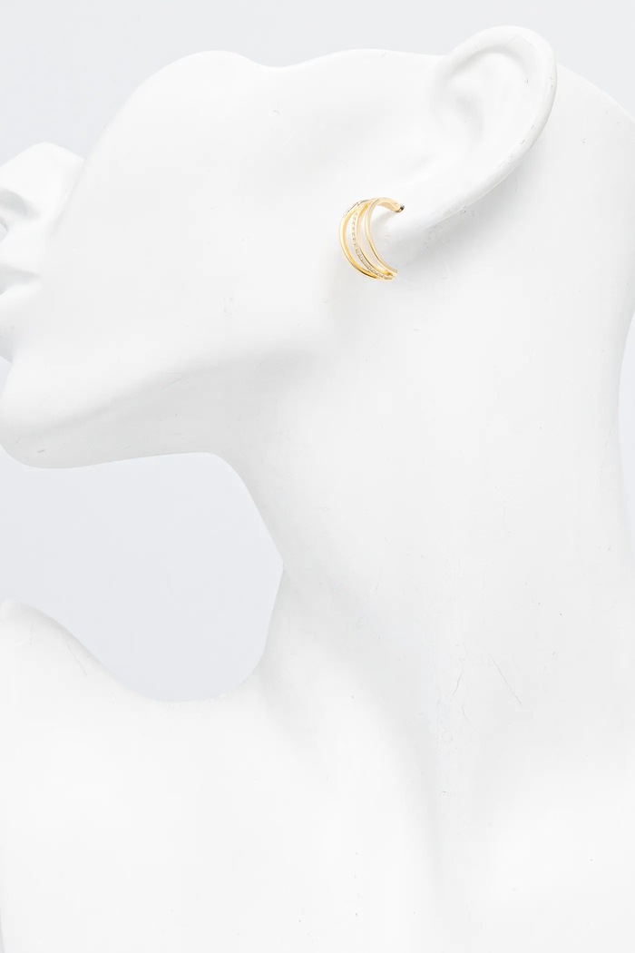 Accesorii Answear Lab cercei de argint PPAC124.hos aur