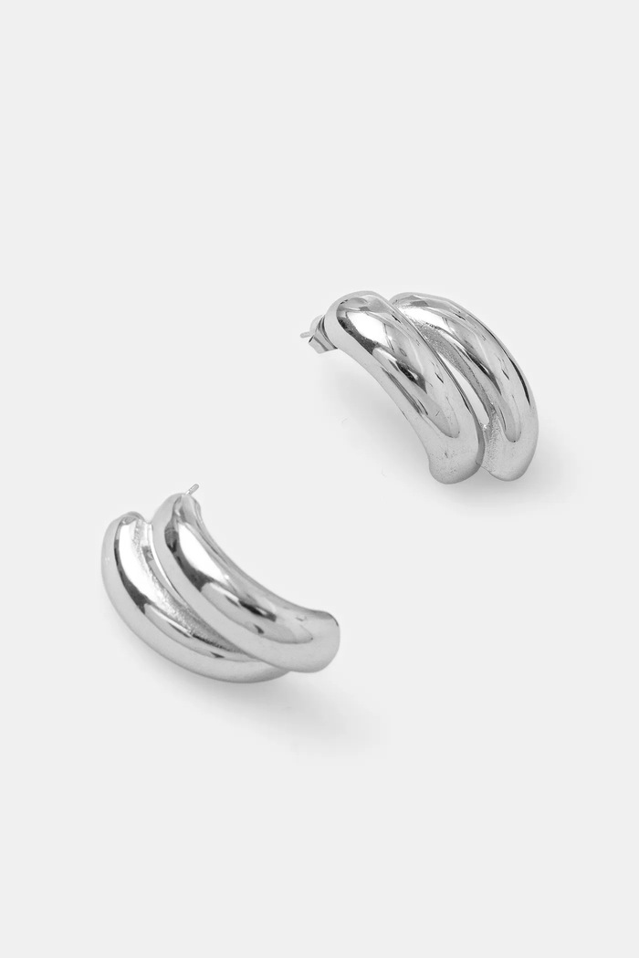 Сережки Answear.LAB Gift Box срібний no.8.ios