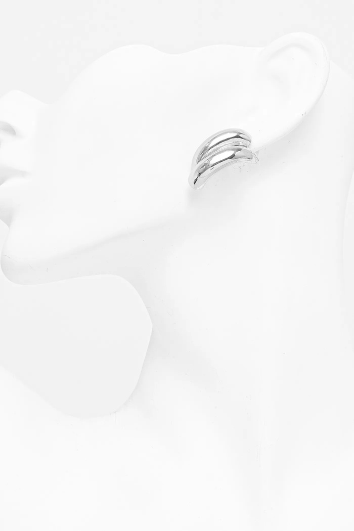 Аксесуари Сережки Answear.LAB no.8.ios срібний