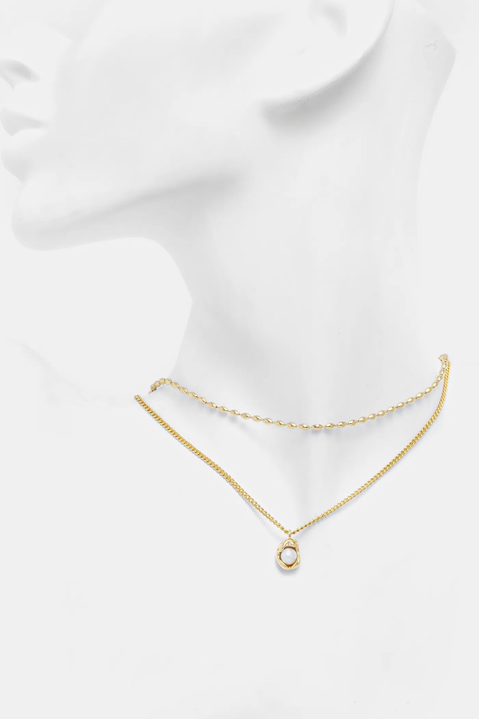 Accesorii Answear.LAB Answear Lab colier 2-pack 1357.cjk aur