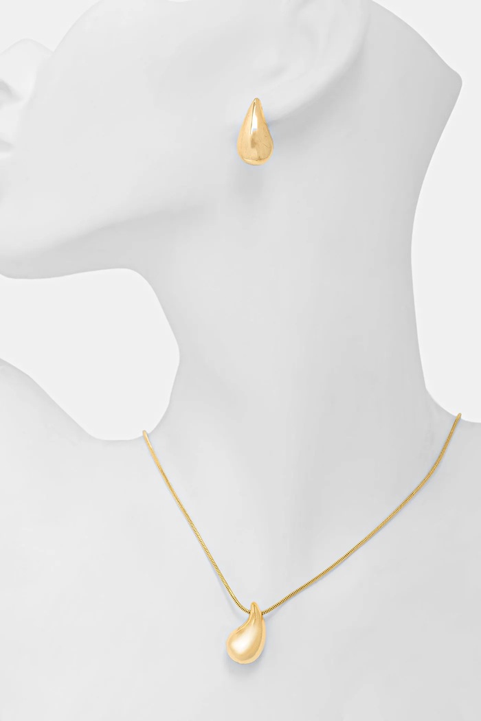 Accesorii Answear Lab colier si cercei 7190973601.7190921001.h aur