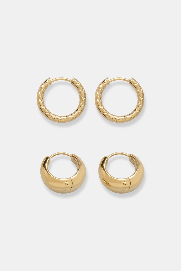 Answear Lab cercei 2-pack 2-pack aur 7191004301.7190990901.h