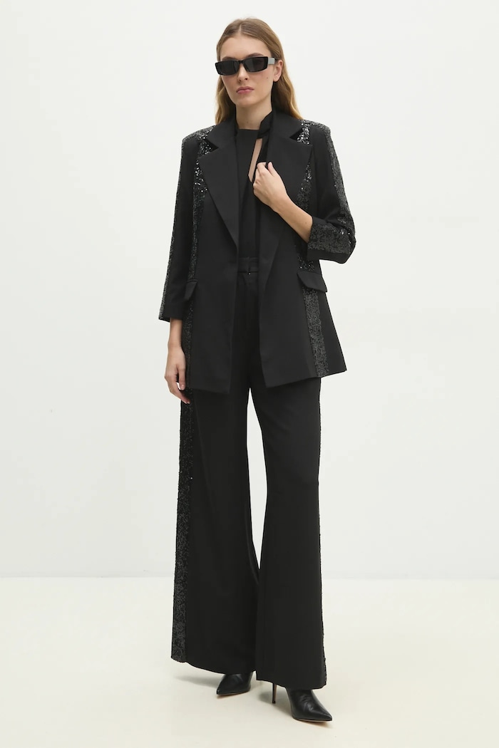 Bluza Answear.LAB 92676.ios crna WW25