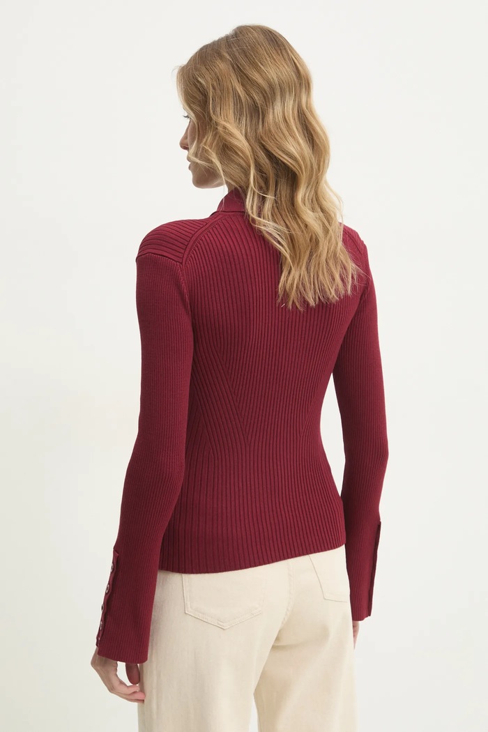 Oblečení Halenka Answear.LAB sng.63.tos burgundské