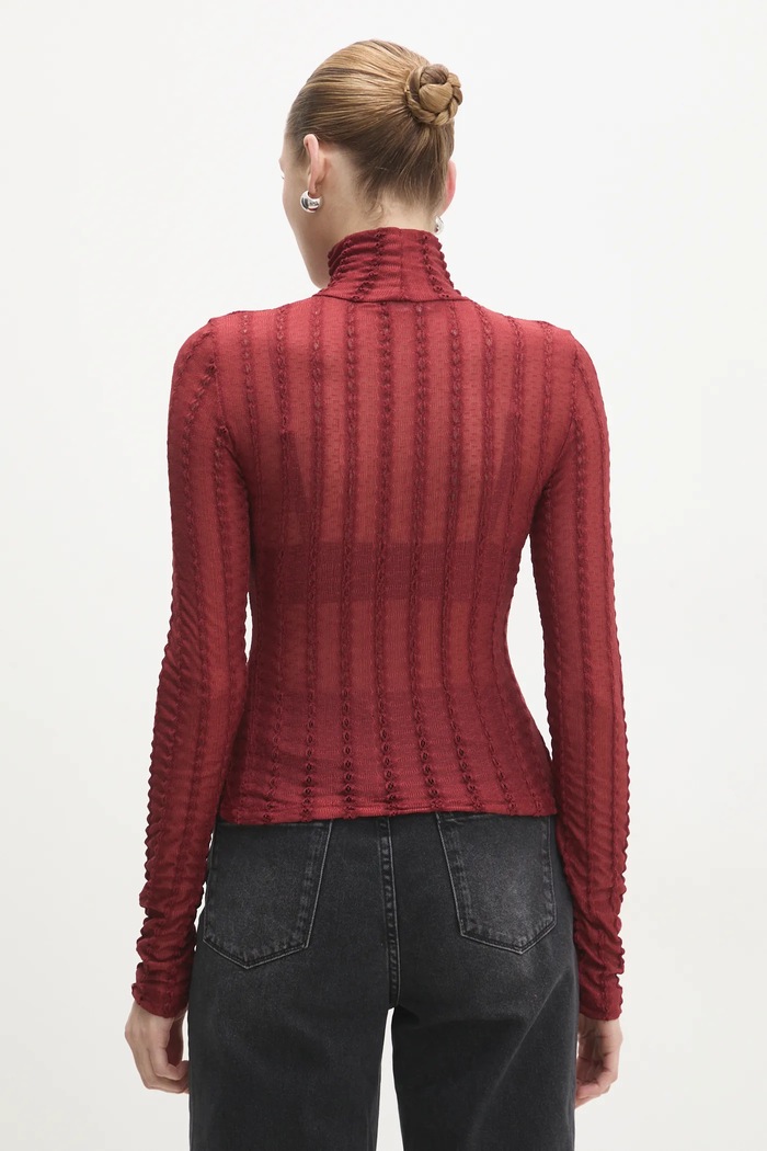 Oblečení Halenka Answear.LAB 71543.TLK červená