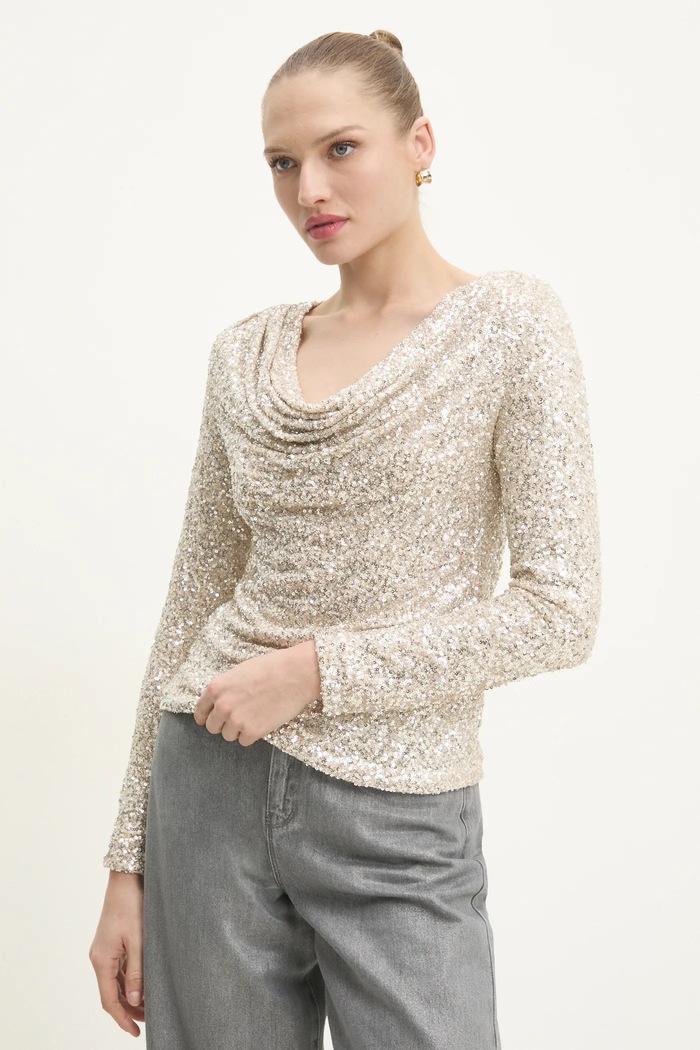 Halenka Answear.LAB RM.520.flk zlatá WW25