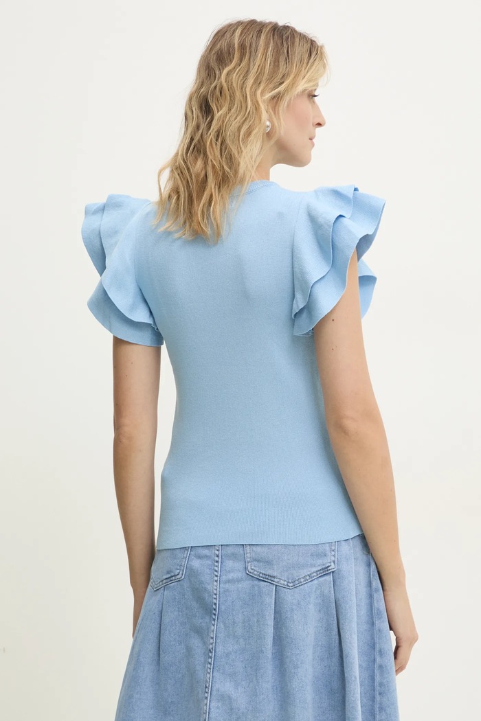 Îmbrăcăminte Answear.LAB Answear Lab tricou 2169.hos albastru