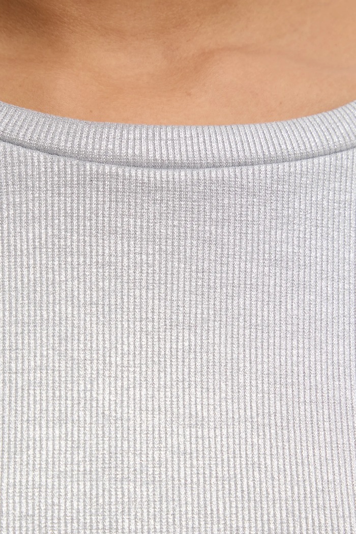 Answear Lab tricou 8375.hos argintiu